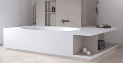 Badezimmer Gestaltung mit Badewannen